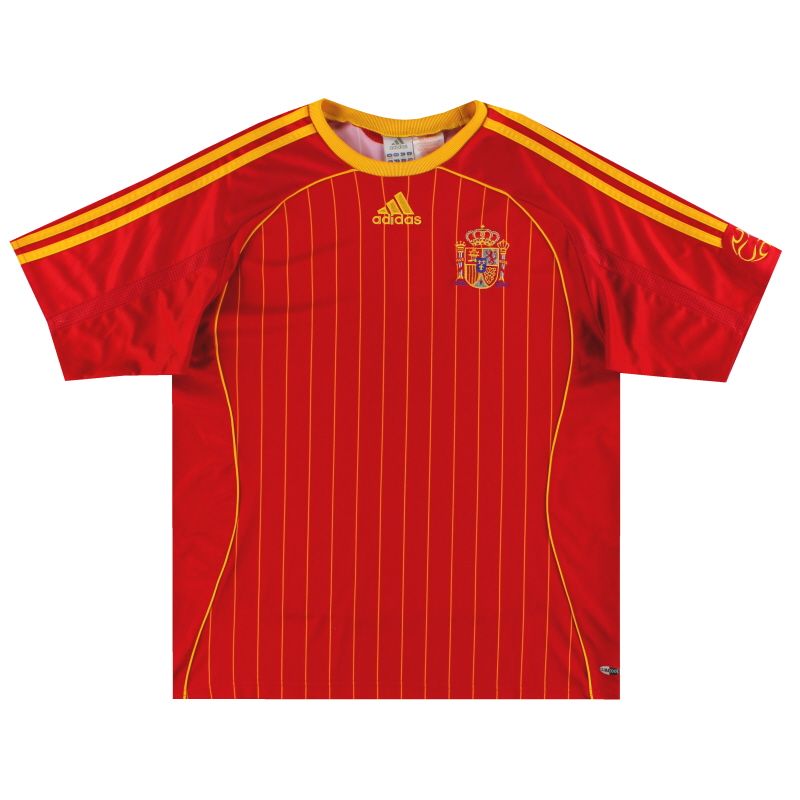 2006-08 Spagna adidas Home T-Shirt S