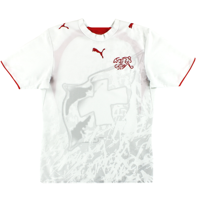 2006-08 Switzerland Puma Away Shirt S - 732046