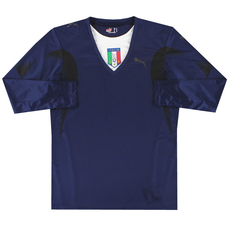 2006 Italy Puma Goalkeeper Shirt M