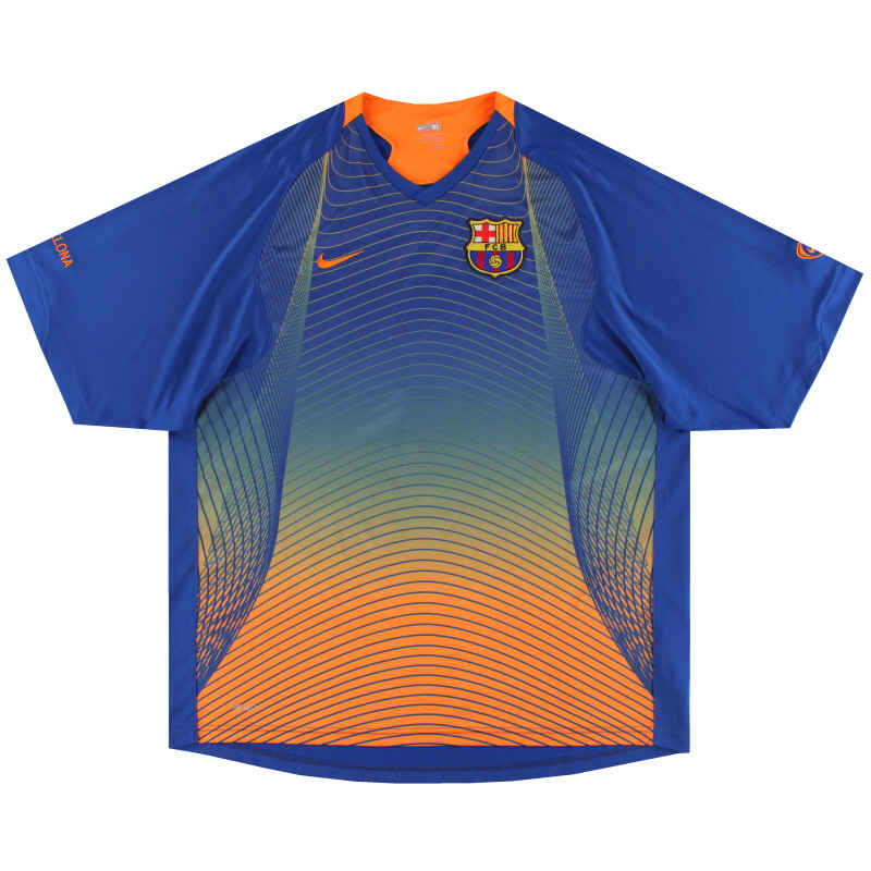 2007-08 Barcelona Nike Training Shirt XL