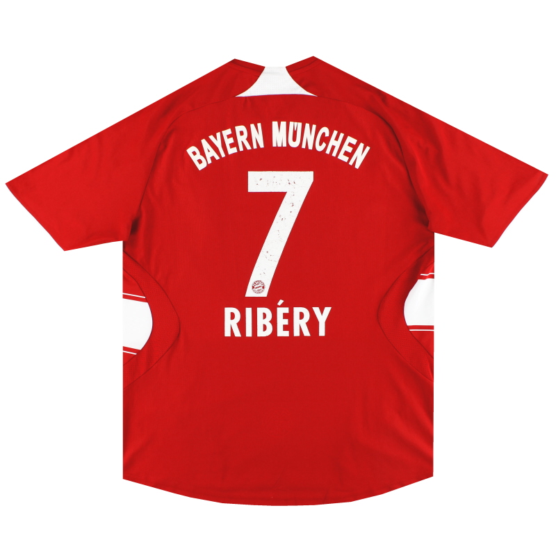 2007-08 Bayern Munich Camiseta adidas de local Ribéry # 7 L - 688134