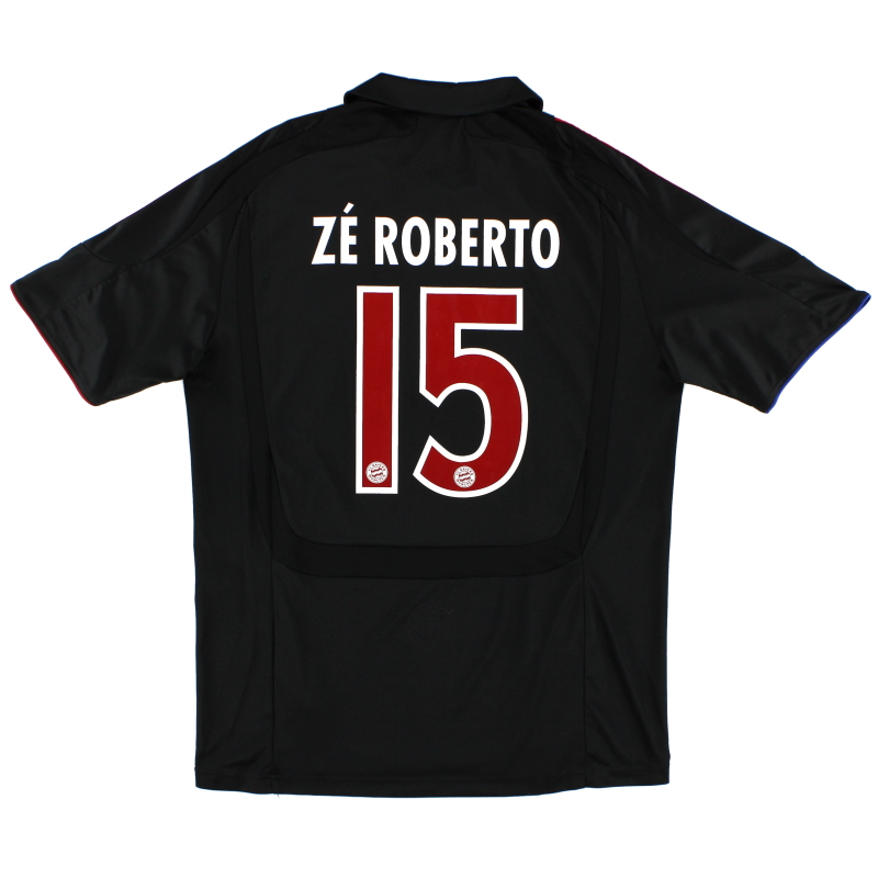2007-08 Bayern Munich European Shirt Ze Roberto #15 M