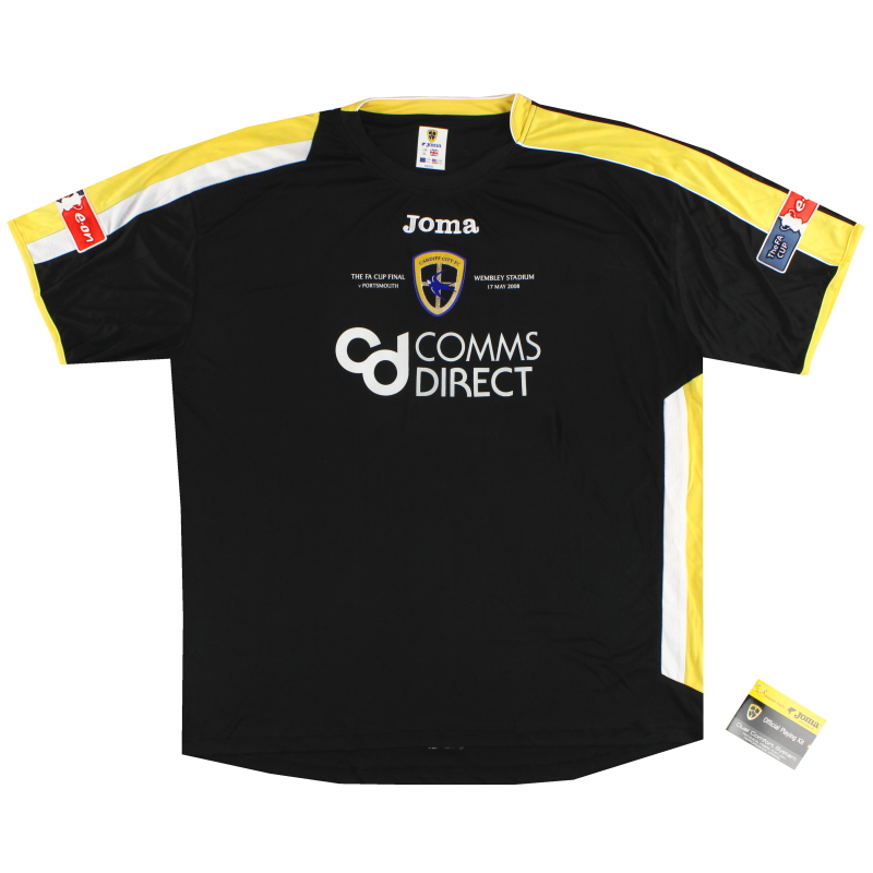 2007-08 Cardiff City Joma 'FA Cup Final' Away Shirt *w/tags* XL