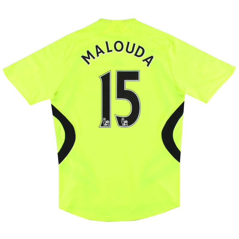 2007-08 Chelsea adidas Away Shirt Malouda #15 L - 697777