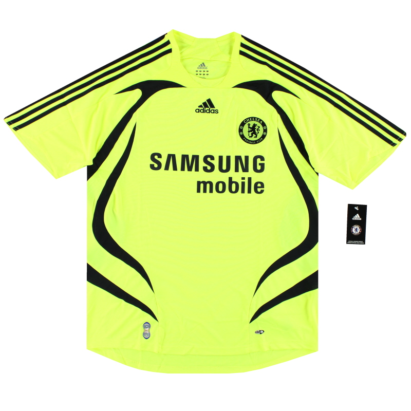 2007-08 Футболка Chelsea Adidas Away *с бирками* L — 697777 — 4028468967396