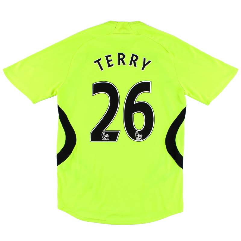 2007-08 Chelsea adidas Away Shirt Terry #26 XL - 697777
