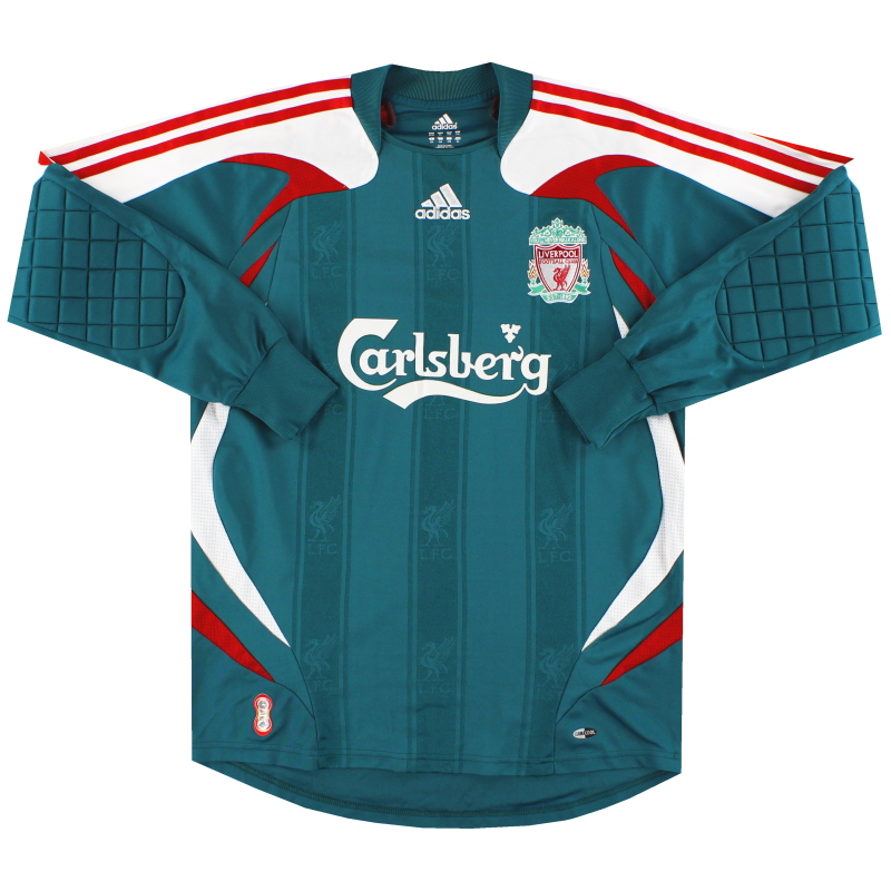2007-08 Liverpool adidas Goalkeeper Shirt S
