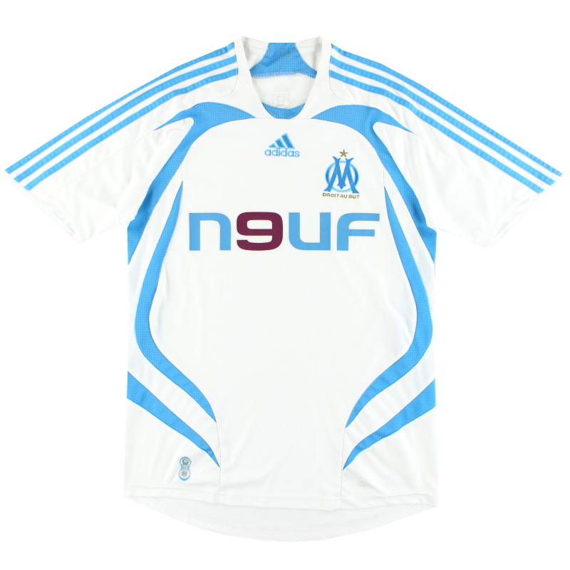 2007-08 Olympique Marseille adidas Home Shirt S