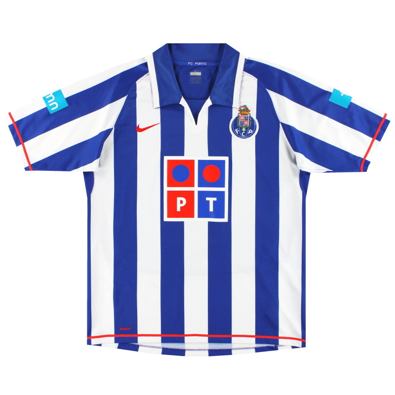 2007-08 Porto Nike Home Shirt L
