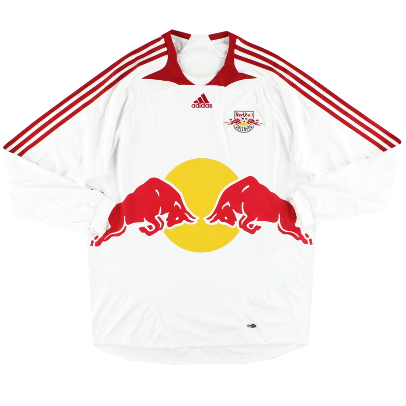 2007-08 Red Bull Salzburg adidas Home Shirt L/S XL
