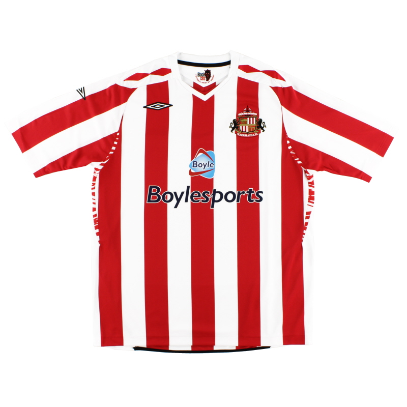 2007-08 Sunderland Umbro Home Shirt M