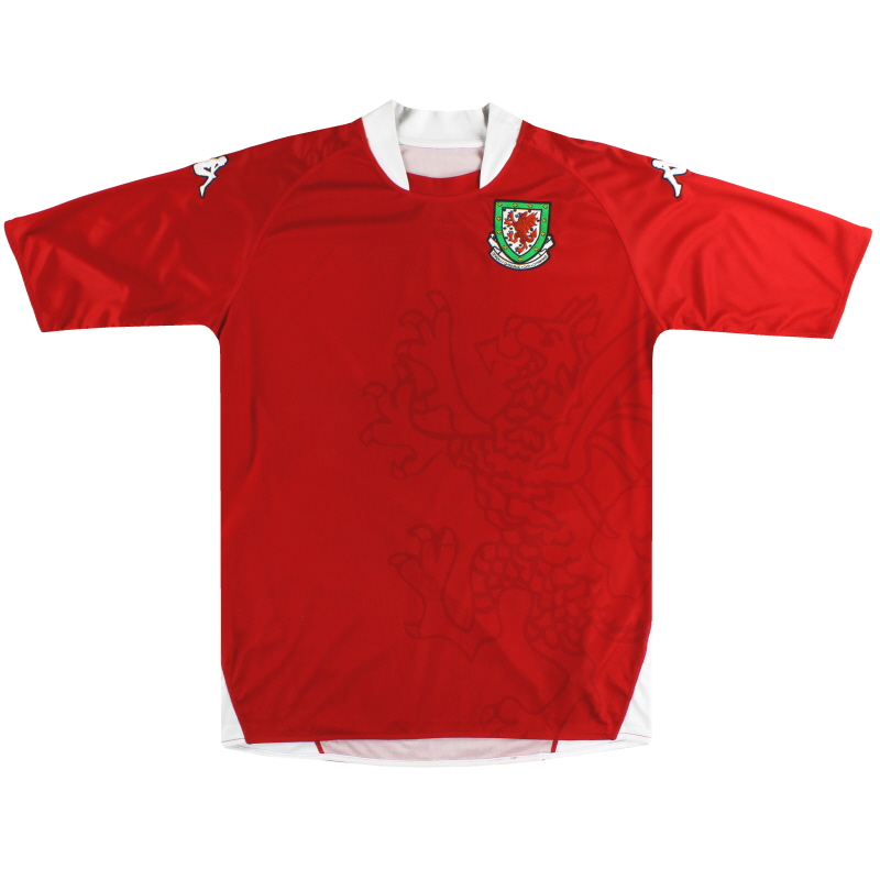 2007-08 Wales Kappa Home Shirt S