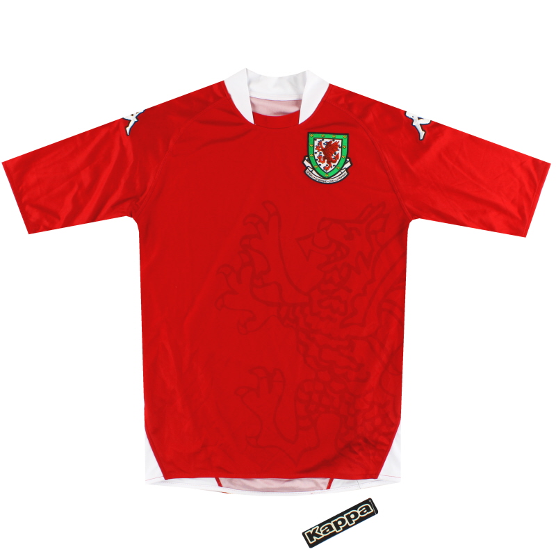 2007-08 Wales Kappa Home Shirt *w/tags* M