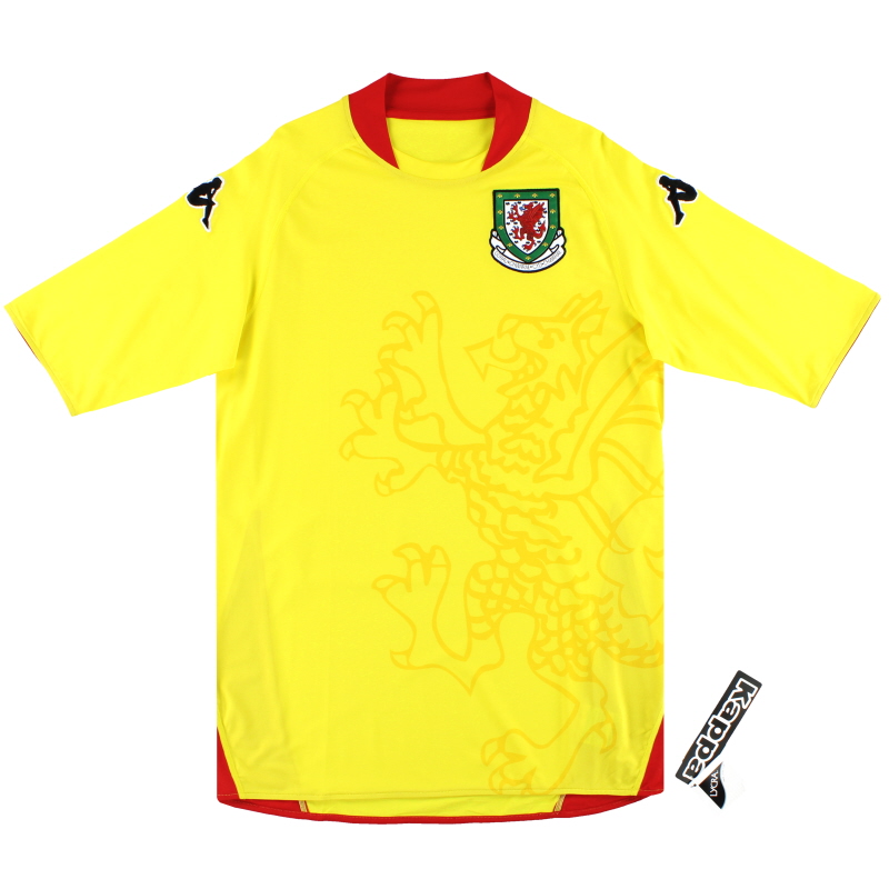 2007-08 Wales Kappa Player Issue Away Shirt *w/tags* XXL