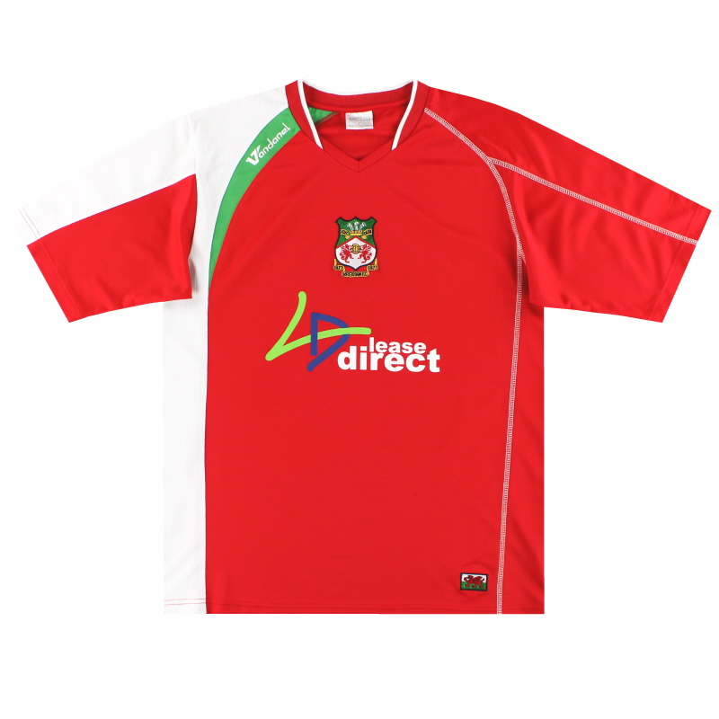 2007-08 Wrexham Vandanel Home Shirt L