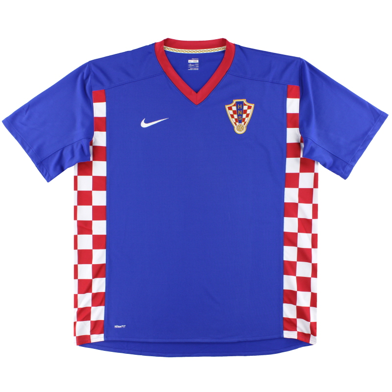 2007-09 Croatia Nike Away Shirt XXL - 258969-471