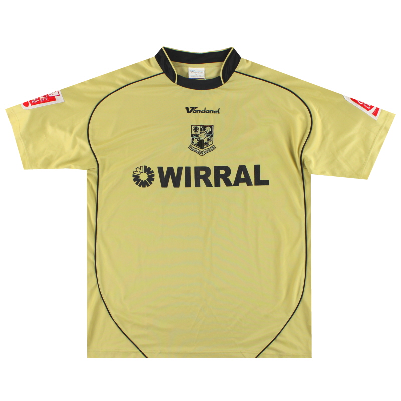 2007-09 Tranmere Rovers Vandanel Third Shirt #16 M