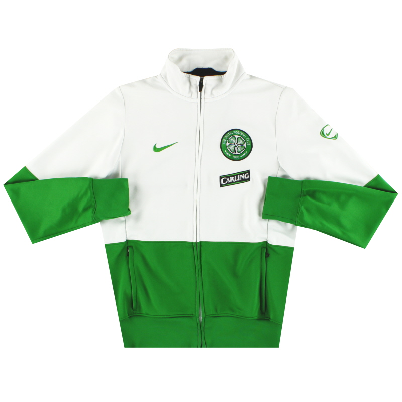 2008-09 Celtic Nike Track Jacket S - 347324-100