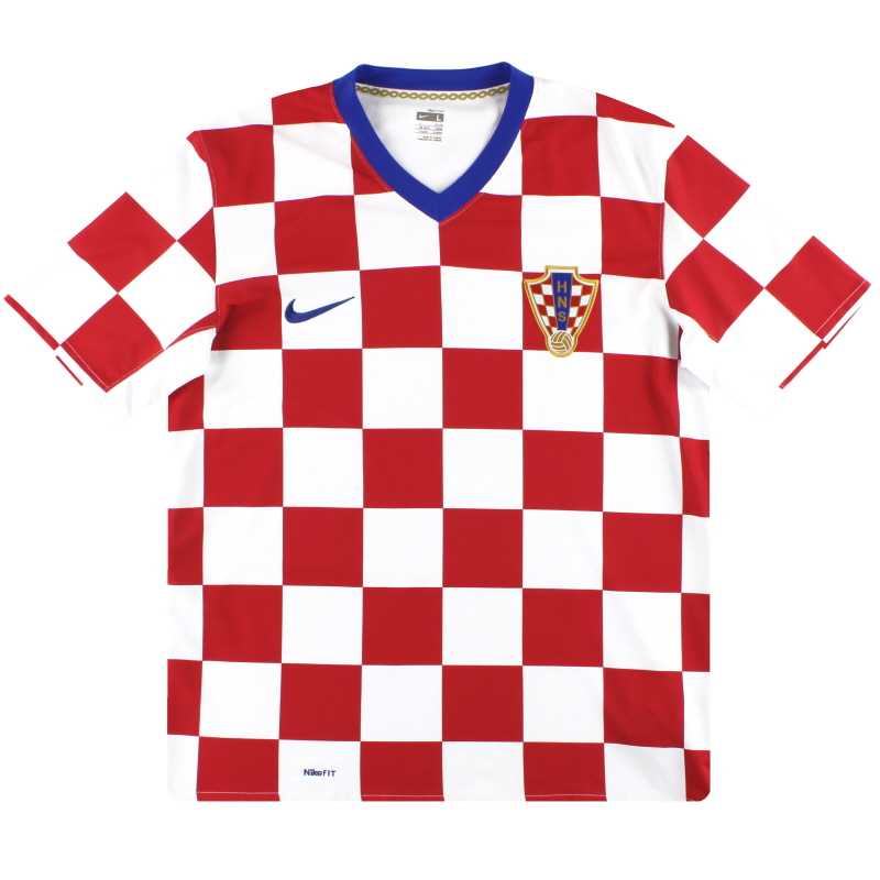 2008-09 Croatia Nike Home Shirt L - 264435-614