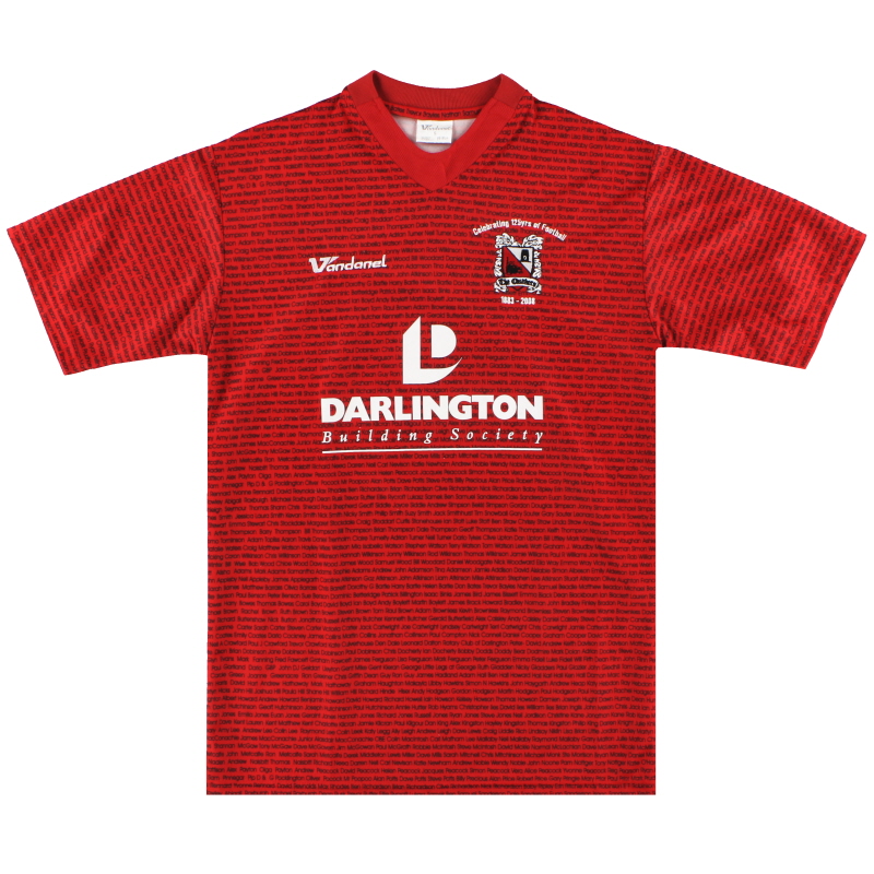 2008-09 Darlington '125 Years' Away Shirt S