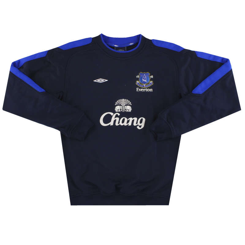 2008-09 Everton Umbro Sweatshirt L.Boys