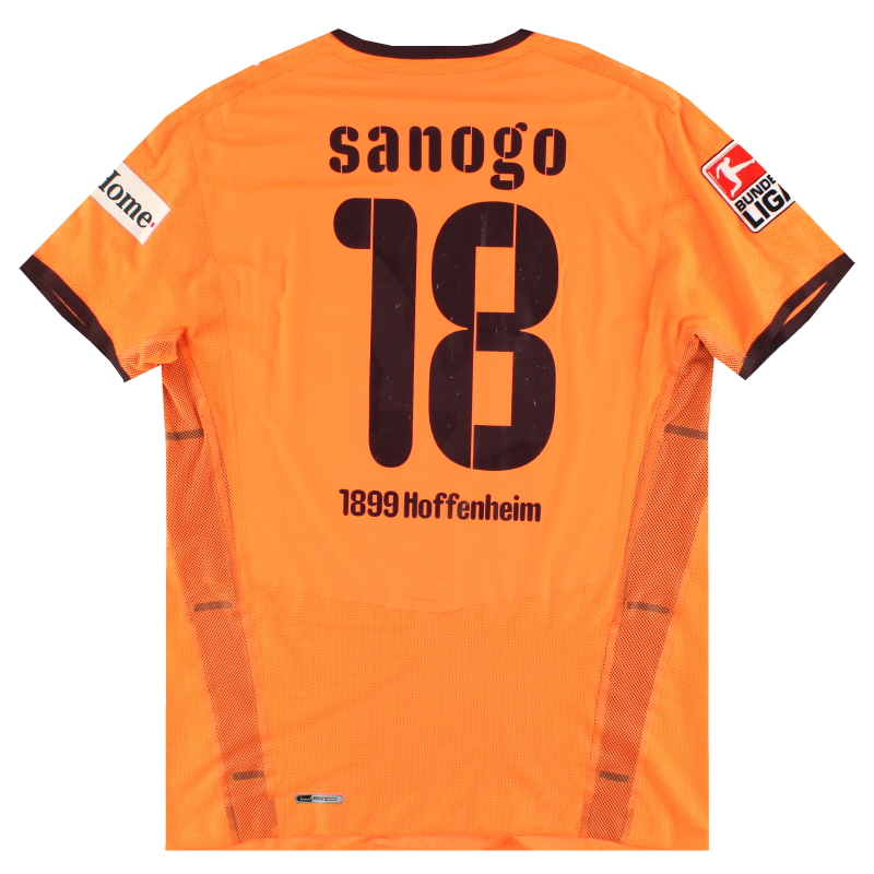 2008-09 Hoffenheim Puma Player Issue troisième maillot Sanogo # 18 L - 700460