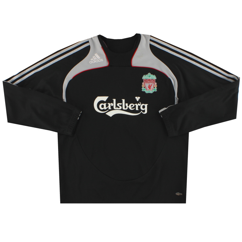 2008-09 Liverpool adidas Climawarm Sweatshirt S