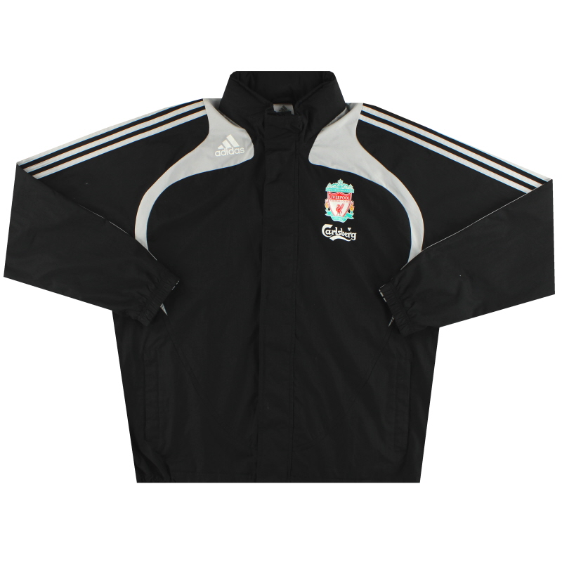 2008-09 Liverpool adidas Hooded Rain Jacket L