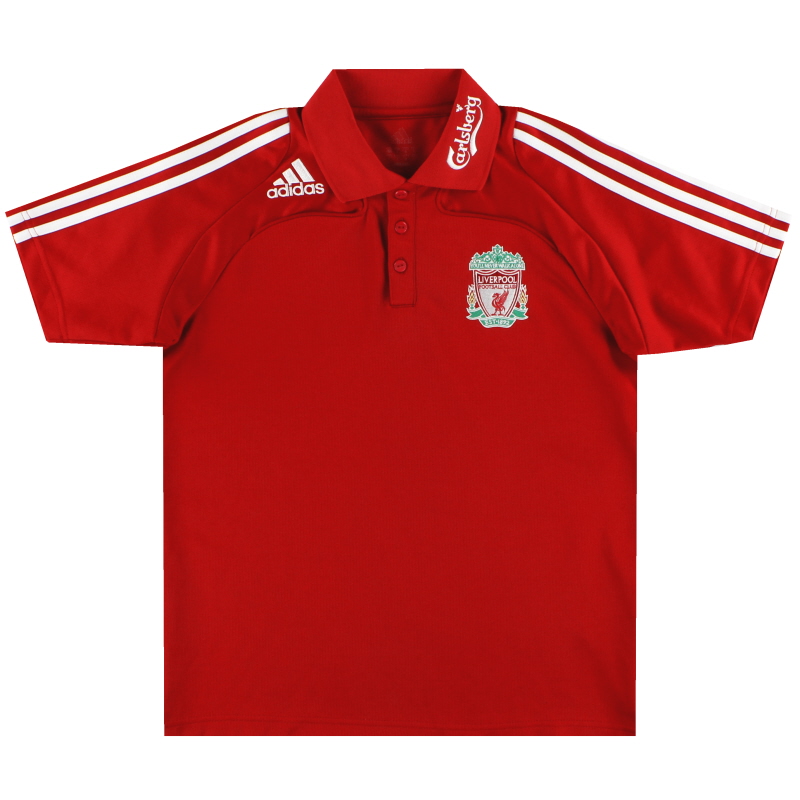 2008-09 Liverpool adidas Polo Shirt S - 554903