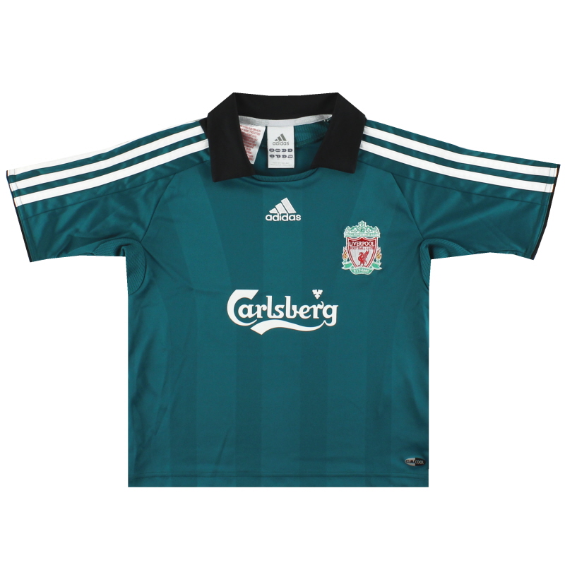 2008-09 Liverpool adidas Troisième maillot XS.Garçons - 302986