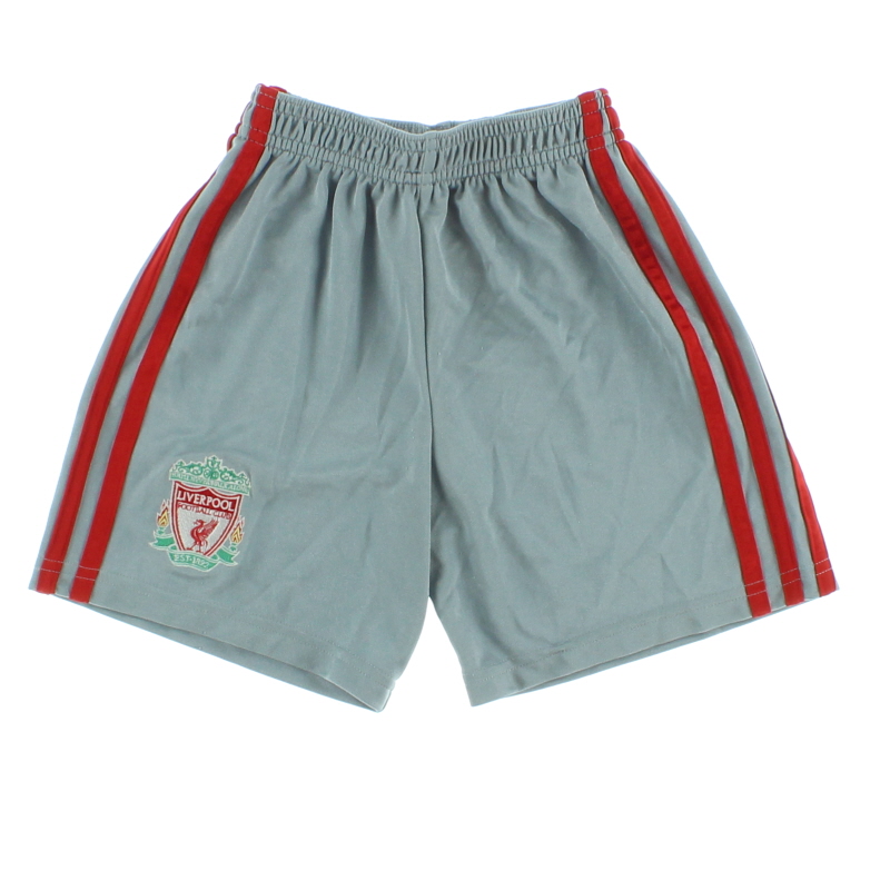 2008-09 Liverpool adidas Away Shorts Y