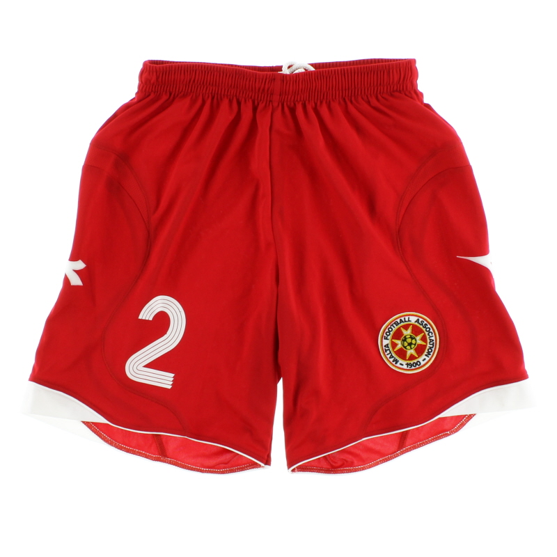 2008-09 Malta Match Issue Away Shorts #2 S