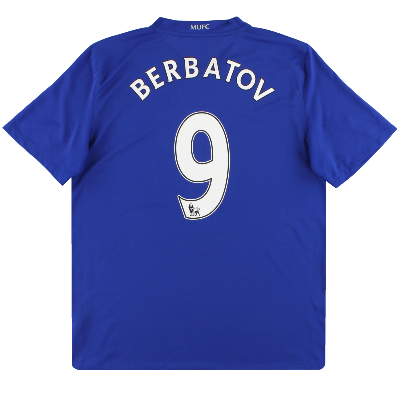 2008-09 Manchester United Nike Third Shirt Berbatov #9 L.Boys - 287634-403