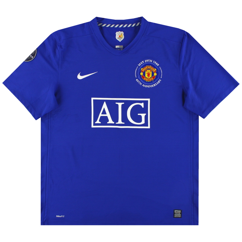 2008-09 Manchester United Nike derde shirt *Mint* XL - 287615-403