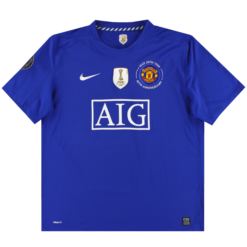 2008-09 Manchester United Nike Baju Ketiga XXL - 287615-403