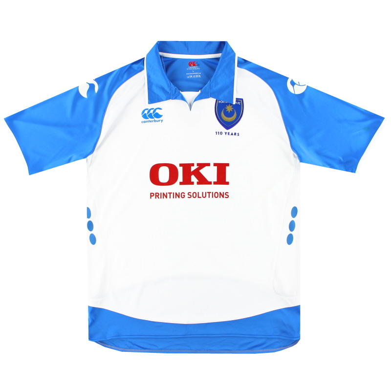 2008-09 Portsmouth Canterbury ’110 year’ Away Shirt L