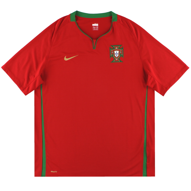 2008-09 Portugal Nike Home Shirt M - 265759-611