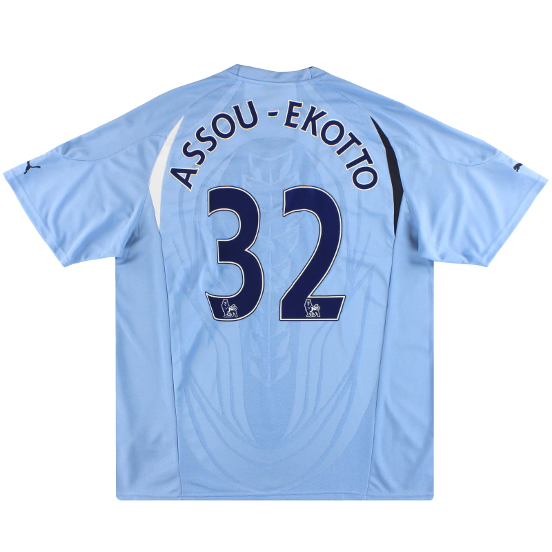 2010-11 Tottenham Puma Away Shirt Assou-Ekotto #32 XXL - 737655
