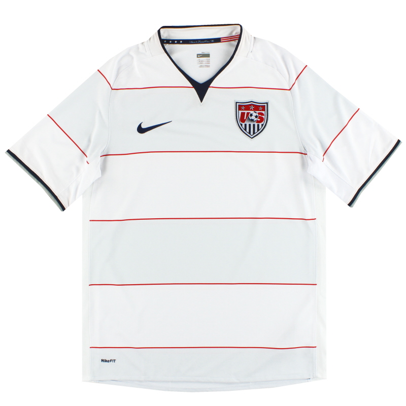2008-09 USA Nike Home Shirt *Mint* M - 259186-105
