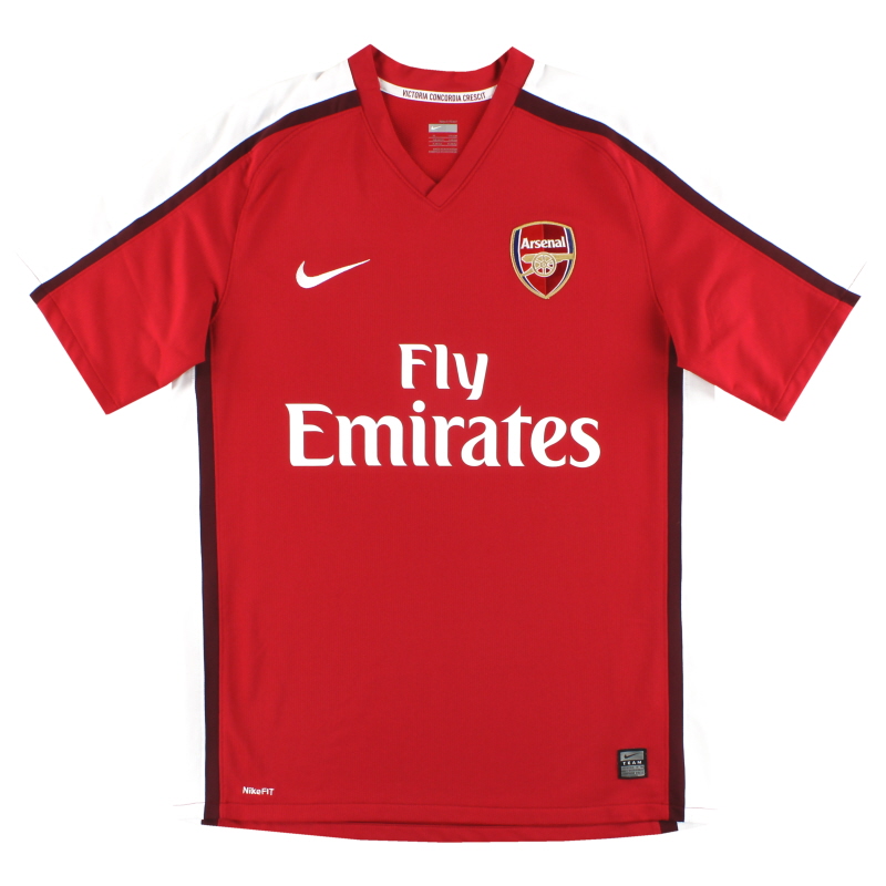 2008-10 Arsenal Nike Home Shirt L - 287535-614
