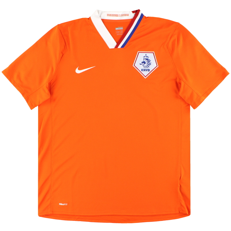 2008-10 Holland Nike Home Shirt S - 265674-815