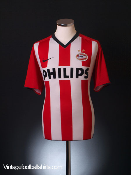 De layout gesprek Elk jaar 2008-10 PSV Home Shirt L
