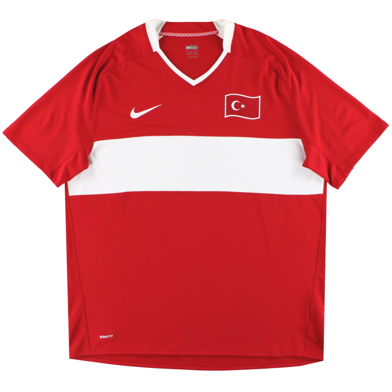 2008-10 Turkey Nike Home Shirt L - 259213-614
