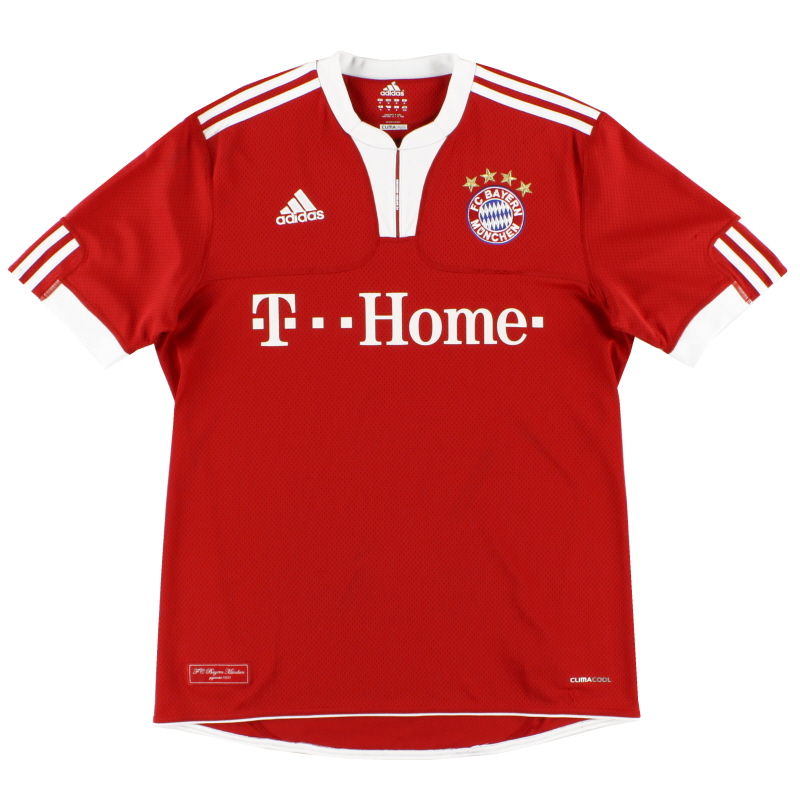 2009-10 Bayern Munich adidas Home Shirt M - E84214