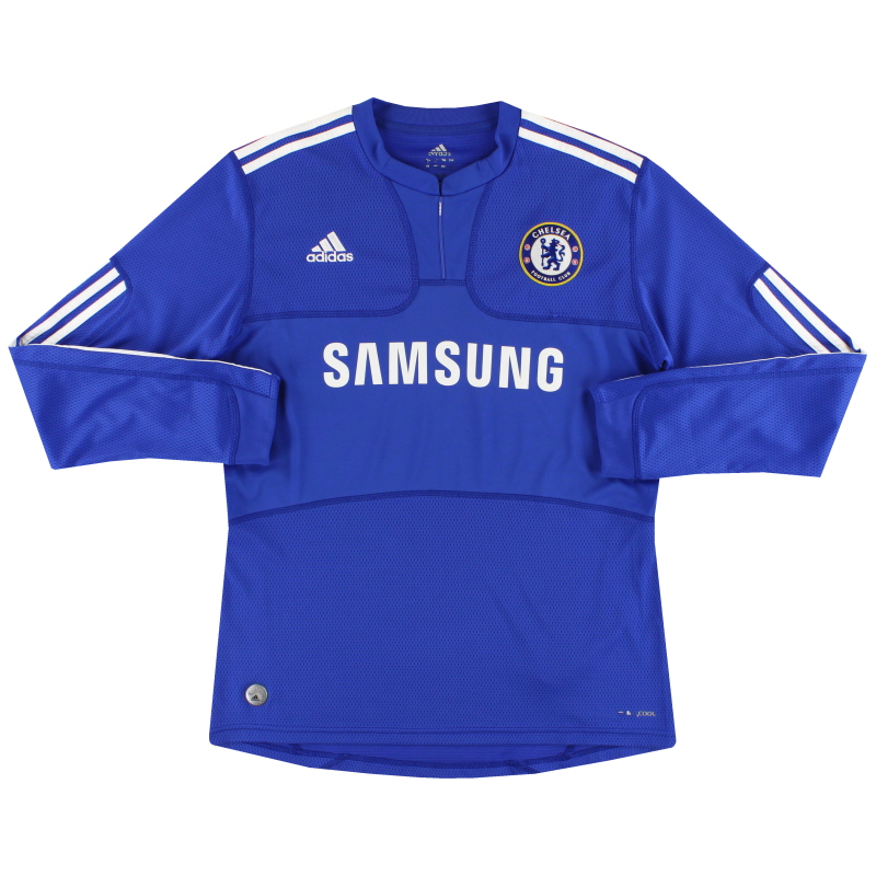 2009-10 Chelsea adidas Home Shirt L/S M - E84291