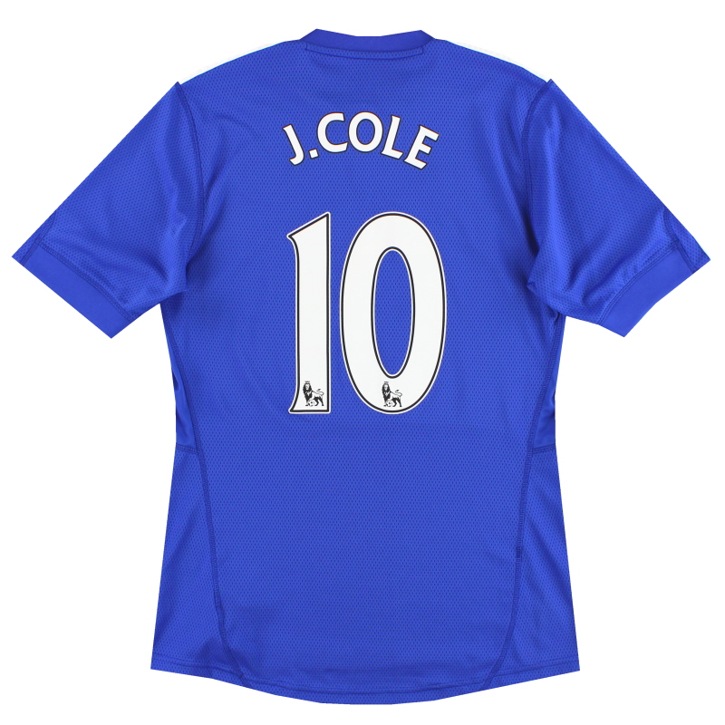 2009-10 Chelsea adidas Home Shirt J.Cole #10 S - E84291