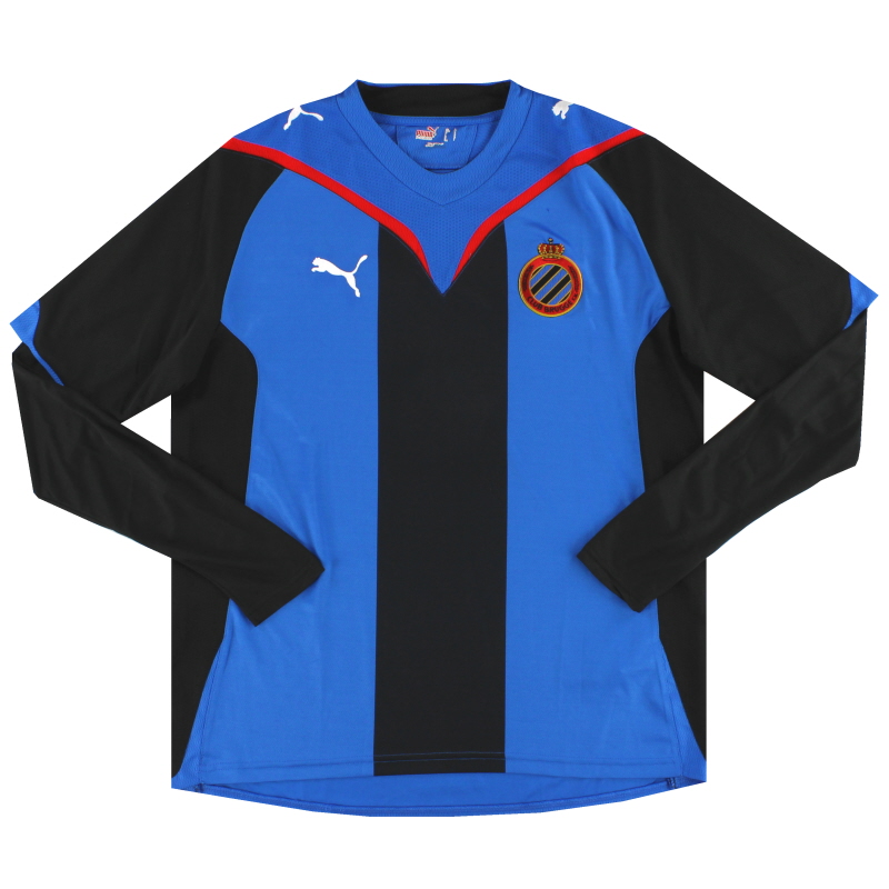 2009-10 Club Brugge Puma Home Shirt L/S L - 735856