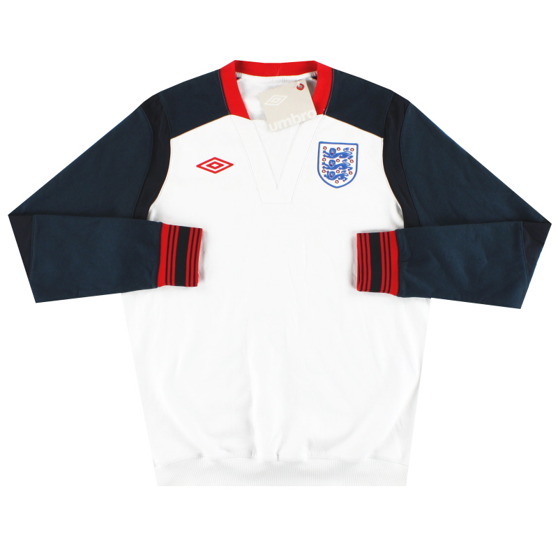 2009-10 England Umbro Warm Up Sweatshirt *w/tags* L