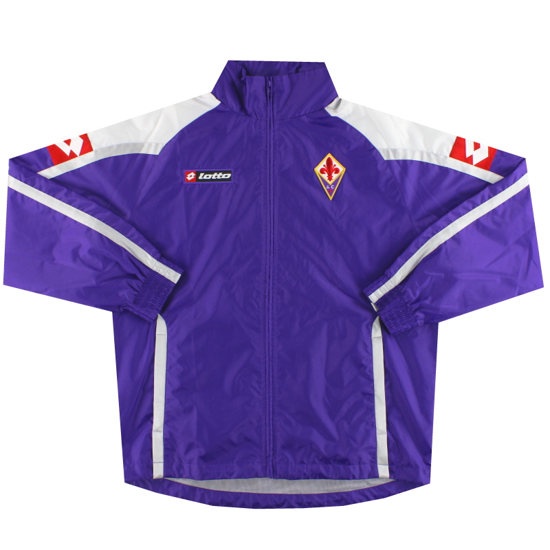 2009-10 Fiorentina Lotto Hooded Jacket *As New* M