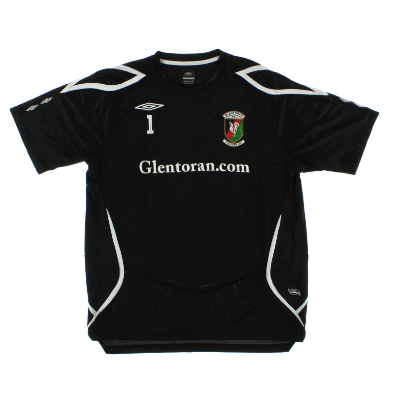 2009-10 Glentoran FC Player Issue Training Shirt #1 XL